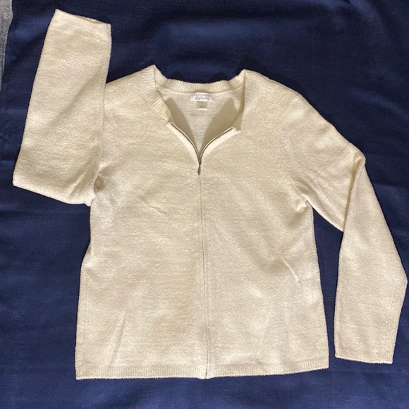Christopher & Banks zip up sweater size S - Picture 2 of 9